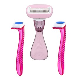 Vertex Bikini Razors For Sensitive Skin Lines Women's Disposable Under Arm Razors No Irritation