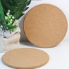 10pcs Round Heat Insulation Cork Coasters,Drink Placemat Plain,Coffee Tea Cup