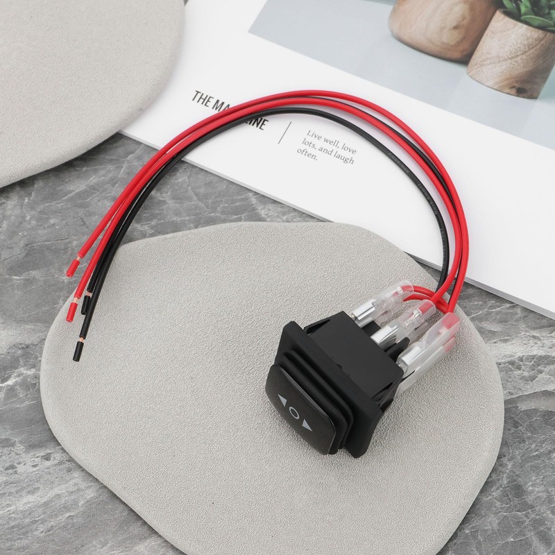 ECSiNG 2pcs KCD4 6 Pin Waterproof Switch with Instant Polarity