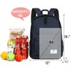 MIER Insulated Backpack Cooler Small Leakproof Lunch Back Pack with