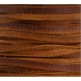 Kodiak Lace 1/4" 6mm Caramel 36 Foot Spool Tandy Leather 5076-09