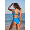 AI'MAGE Bikini Sets for Women Summer Bathing Suits High Waisted