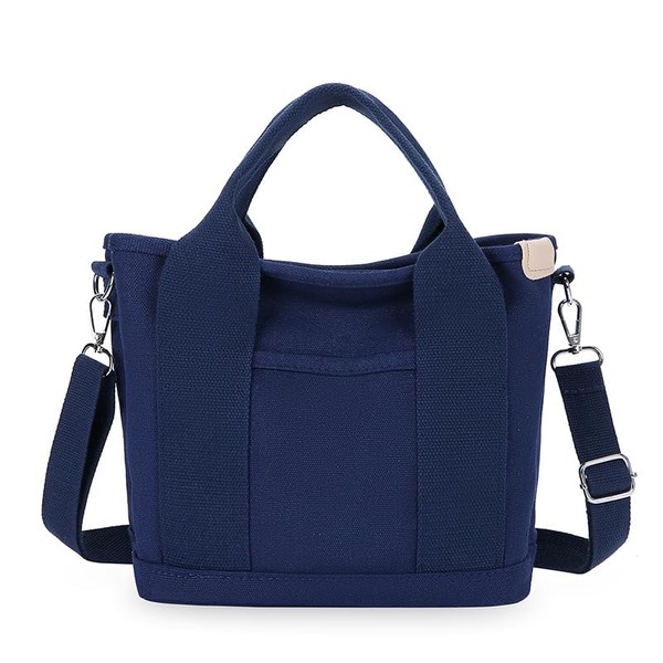 Kledel Tote Bag, Canvas, Women's, Shoulder Bag, Cross-Handbag, 2-Way Mini