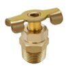 Joywayus 1/2''NPT Male RV Water Heater Replacement Drain Valve Durable