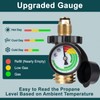 GASPRO Universal Propane Tank Gauge, Fits for 5-100lb Propane Tank