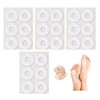 Natiform Protective Pads, 4 Sheets, Pack of 24 (White, Round