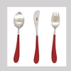 Cutipol Alice Red/Silver 3 pcs