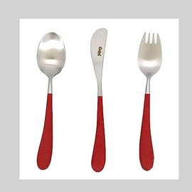 Cutipol Alice Red/Silver 3 pcs