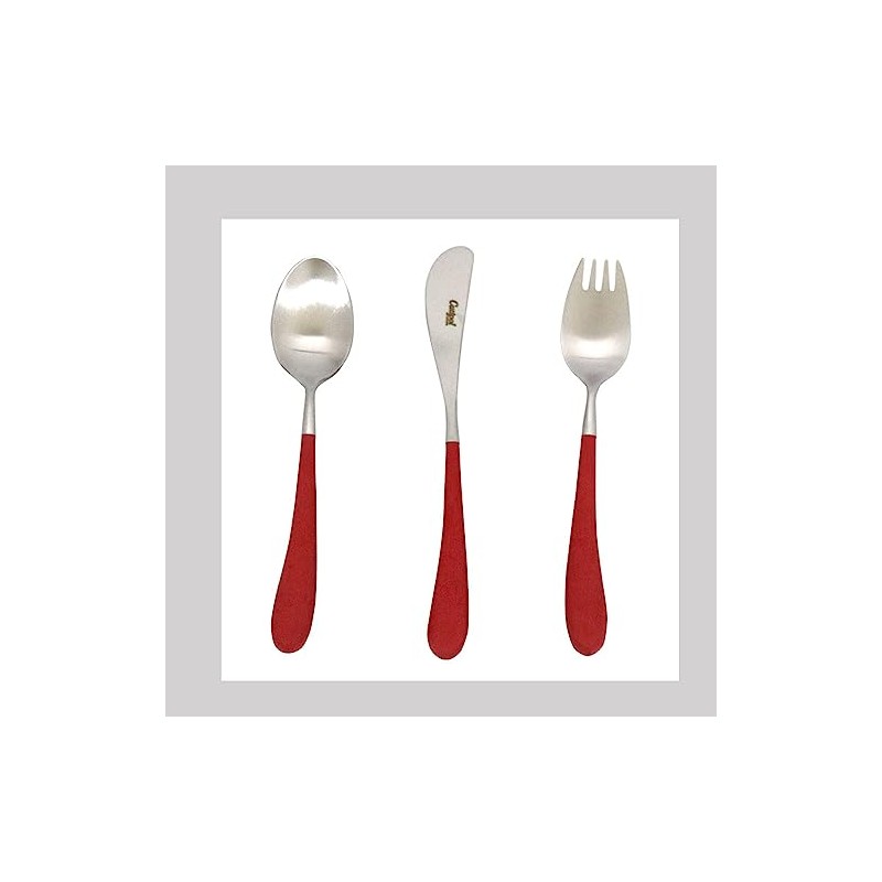 Cutipol Alice Red/Silver 3 pcs