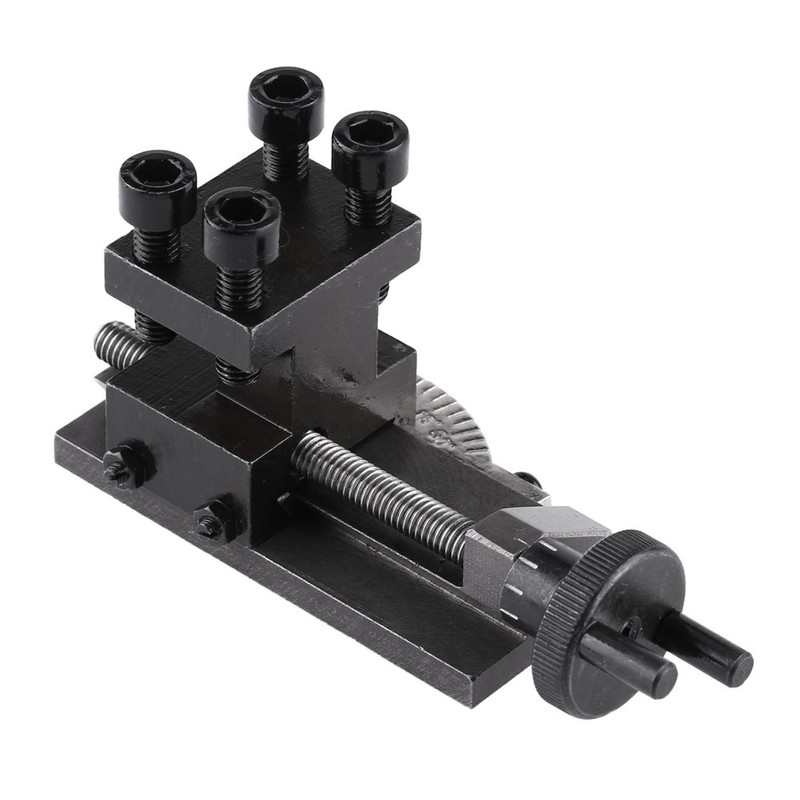 30 Degree Rotatable Mini Lathe Tool Holder Accessory, Tungsten Steel,