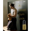 Combination padlock, suitcase lock, 4 digits, weatherproof, time lock, locker