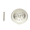 PF WaterWorks PF0972-BN Bathtub Drain Assembly (Drainshoe, Traditional Strainer &