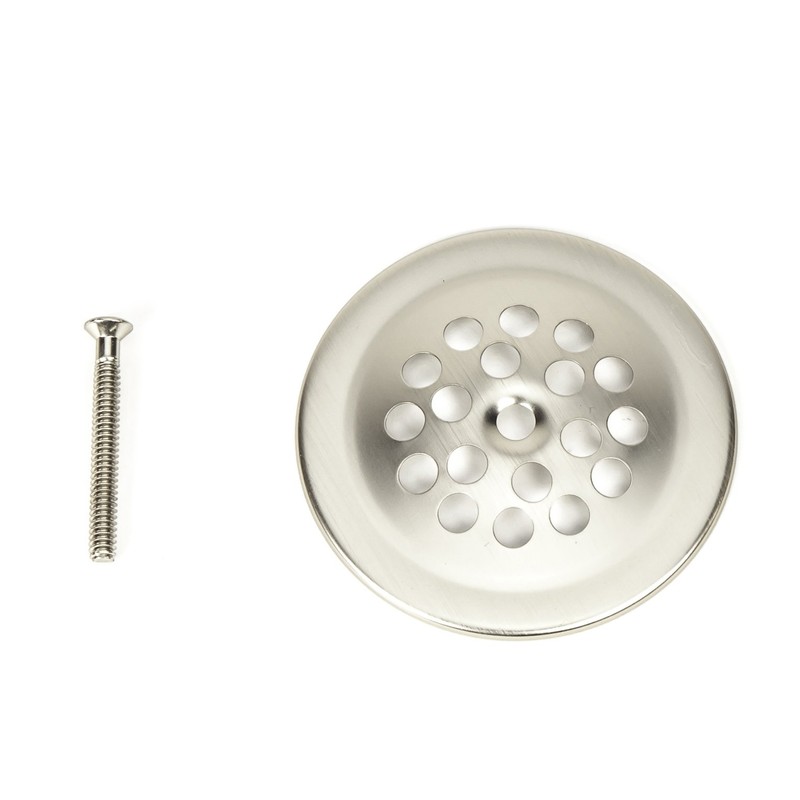 PF WaterWorks PF0972-BN Bathtub Drain Assembly (Drainshoe, Traditional Strainer &