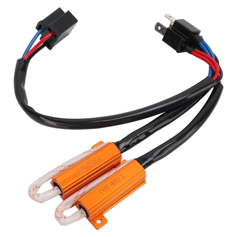2pcs H4 50W 8Ω LED Resistor Error Free LED Lights