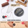 Ftyiwu 60 Pack Hand Sewing Needles, Embroidery Needles Kit Assorted,