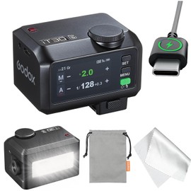 Godox iT30Pro C TTL Mini Camera Flash, iT30 Pro C 2.4G HSS 1/8000s TTL Wireless Flash, Compatible with Canon EOS R RP R5 R6 R7 R5 Mark II R6 Mark II 90D 750D M50 M3
