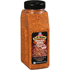MC Grill Mates Brown Sugar Bourbon Seasoning, Molasses, Red Bell Peppers, 27 oz