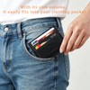 Adenpvn Leather credit card holder Minimalist Slim Front Pocket Wallet