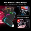 Quanlex Wireless Carplay Adapter and Android Auto Wireless Adapter,2024 Newest