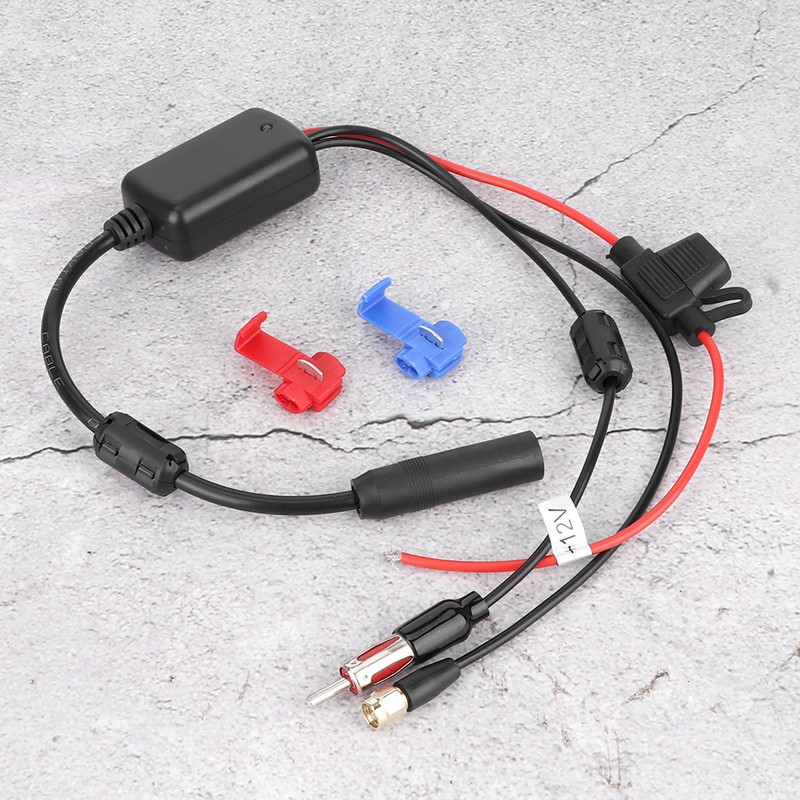Car DAb FM Radio Signal Reception Antenna Amplifier SMA Head