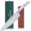 KALAVINKA 8 Inch Chef Knife, German Steel Razor Sharp Blade,