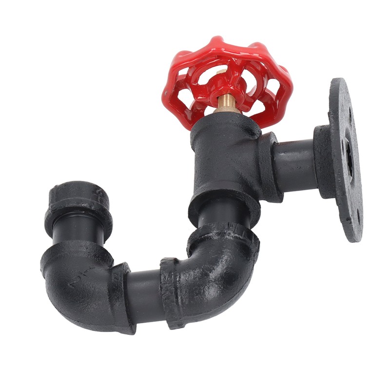 Industrial Pipe Coat Hook Rack Heavy Duty Rustic Hat Robe
