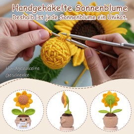Mwmoeen Pocket Hug - Bambola di girasole positiva, divertente, creativa, in lana di girasole, idea regalo per la migliore amica, piccoli regali per le donne (E30)