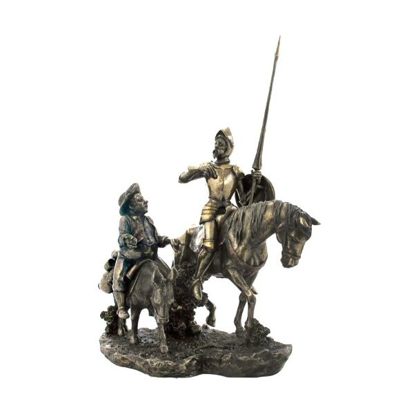 Unicorn Studios WU75196A4 Don Quixote and Sancho Panza Sculpture
