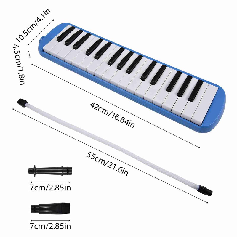 32 Keys Melodica Instrument Melodica Air Piano Keyboard with Soft