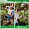 4 Pack Heavy Duty Retractable Plant Hangers, Adjustable Pull-Down Pulleys