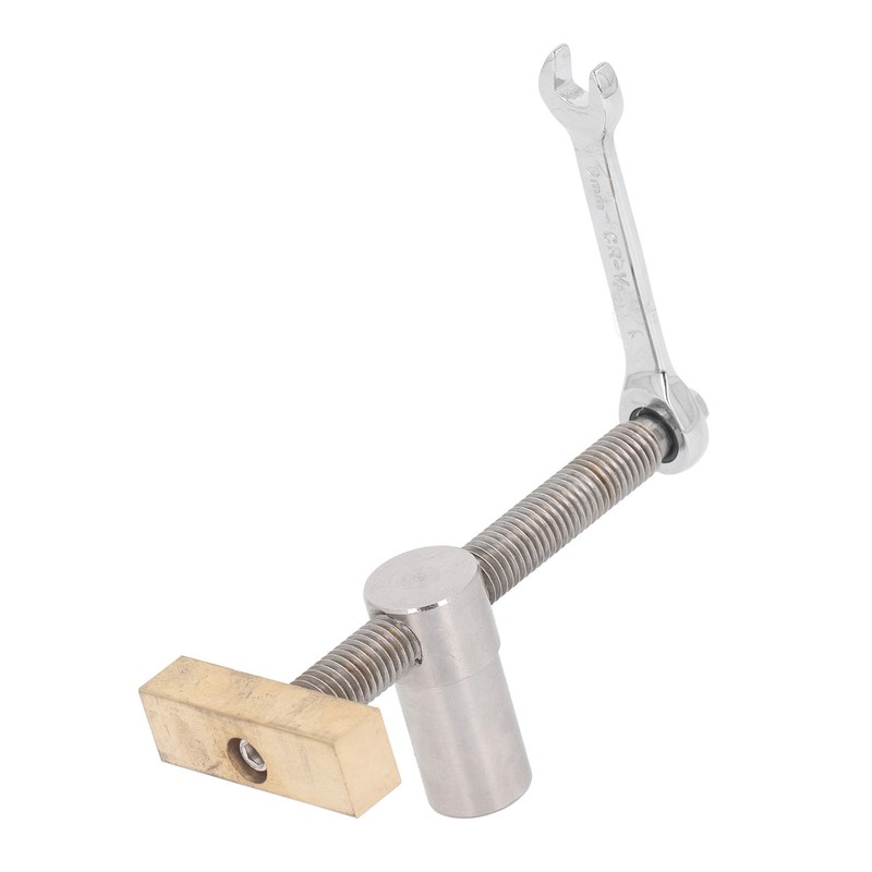 2Pcs Woodworking Desktop Clip Adjustable Workbench Fast Fixed Clamp Brass