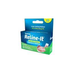 Majestic Drug Co., Inc. Dentemp Reline-It Denture Reline Kit Advanced Formula – Pack of 2
