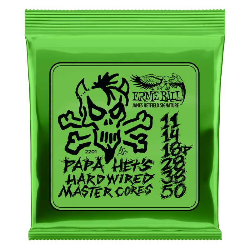 Ernie Ball Papa Het's - Cuerdas de firma con cableado