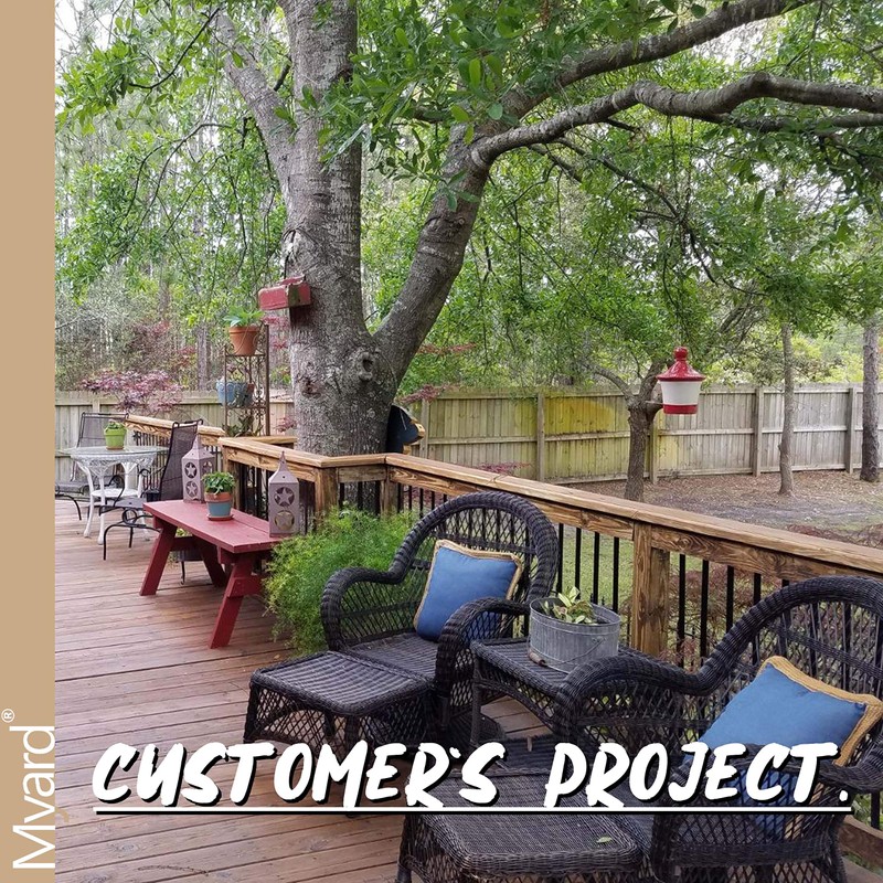 29 Inches Myard Grooved Estate Square Aluminum Deck Balusters for