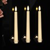 Flameless Taper Candles Flickering with Remote & Timer, Battery Operated