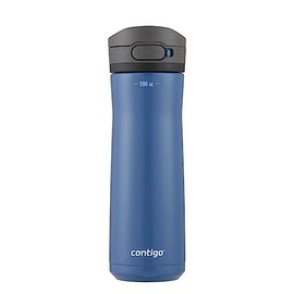 Contigo Jackson Chill drinks bottle, large BPA-free stainless steel water bottle, 100 % leakproof, keeps drinks cool for up to 24 hours; insulated bottle for sports, cycling, jogging, hiking, 590 ml