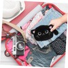 SAFIGLE Plush Makeup Bag for Ample Storage Zipper Wallet with