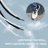 NDTEZUGT 6mm Wide Flat Shoelaces for On Cloud Sneaker, Trainers