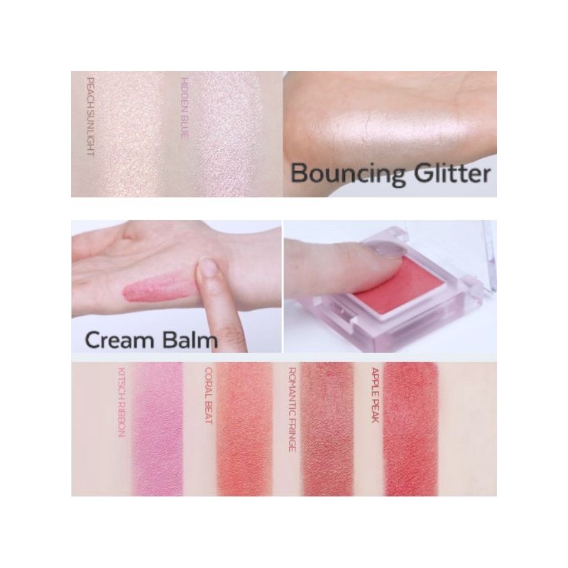 MISSHA Teletubbies Collabo Modern Pot 1.7g, Color:102 Peach Confetti