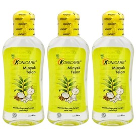 Konicare Minyak Telon Oil, 60 Ml (Pack of 3)
