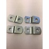 HARDWARE FOR YOU LTD PACK OF 4 CANVAS OFFSET 3MM PICTURE FRAME CLIP DOUBLE HOL