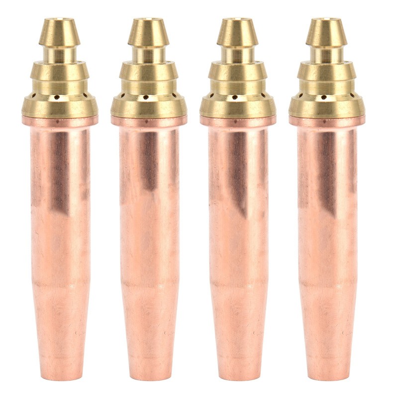4Pcs Propane Cutting Torch Tips High Temperature Resistance Fast Cutting