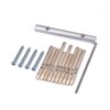 Alnicov Musical steel keys set for 10 notes Kalimba African