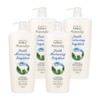 Raybee Goat Milk Body Wash Floral Cotton Scent, 1.15L, 4 Pieces / 레이비 산양유 바디워시 플로럴코튼향, 1.15L, 4개