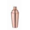 HENDI Cocktail Shaker, BarUp, mit integriertes Sieb, 3-teilig, polierte Ausführung,