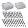 12-Pin Connector Kit, 12 Circuit Compatible Molex MLX Power Connectors,