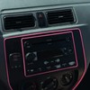 Pink Car Interior Decorative Molding Door Panel Gap Trim Strip