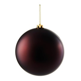 Burgundy Large Shatterproof Bauble