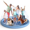 Thecvia 97" Splash Pad for Kids, 1 2 3 4