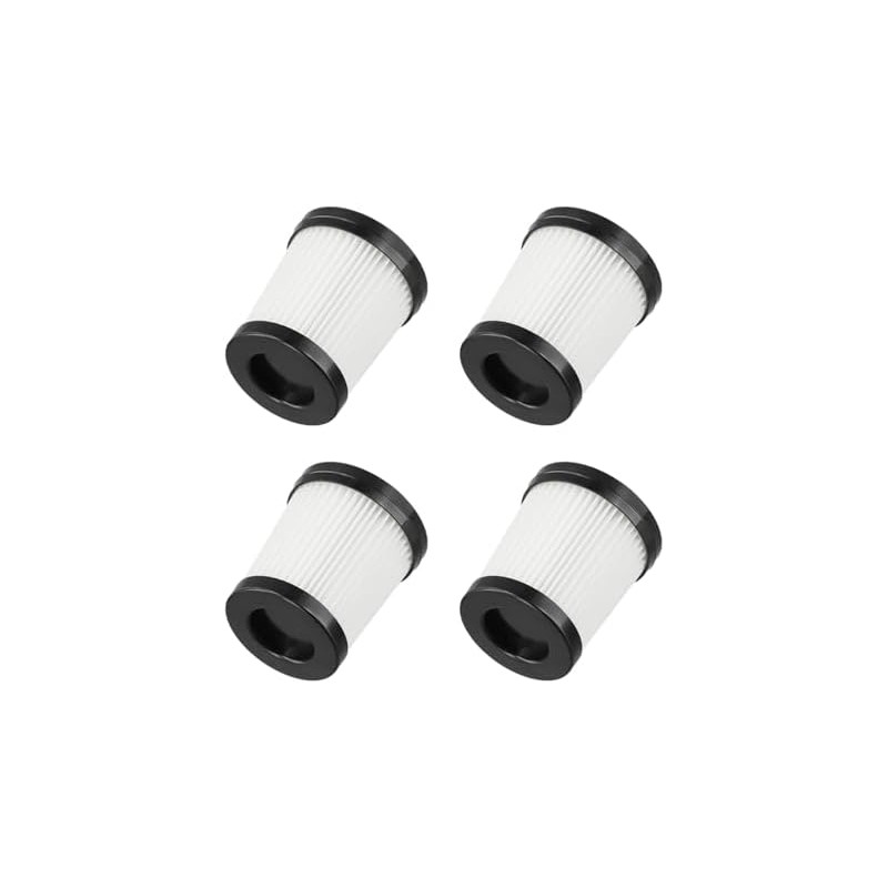 Paquete de 4 filtros HEPA lavables de repuesto para aspiradora